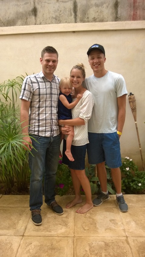 Drew arrives in Nicaragua for a stay with Kyle and Alison Wilson